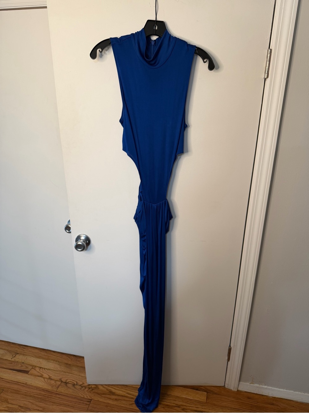 NBD Royal Blue Backless Cutout Maxi Dress - Picture 2 of 3